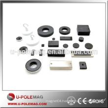 Ring/Block/Disc/Cup Shaped Magnet Zn Coating Ferrite Magnet